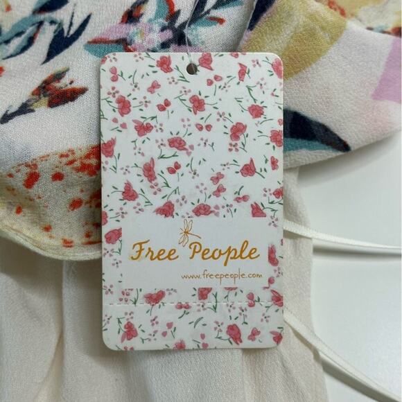 NWT | Free People | Island Time Wide Leg Jumpsuit | Ivory | Medium - Picture 7 of 15